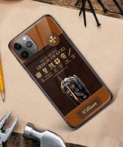 Ephesians 6:10 – Man Premium Glass Phone Case