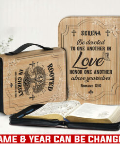 Rooted In Christ | Personalized Bible Cover