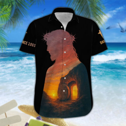 Jesus Is My God My King - Hawaii Shirt - AGG2562 - Image 2