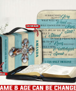 Personalized Bible Cover - Size M