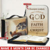 Personalized Bible Cover - Size M