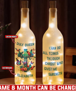 I Can Do All Things Through Christ - Bottle Light - AGG2560