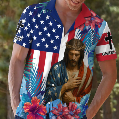 Where The Spirit Of The Lord Is There Is Freedom - Hawaii Shirt - AGG2600 - Image 4