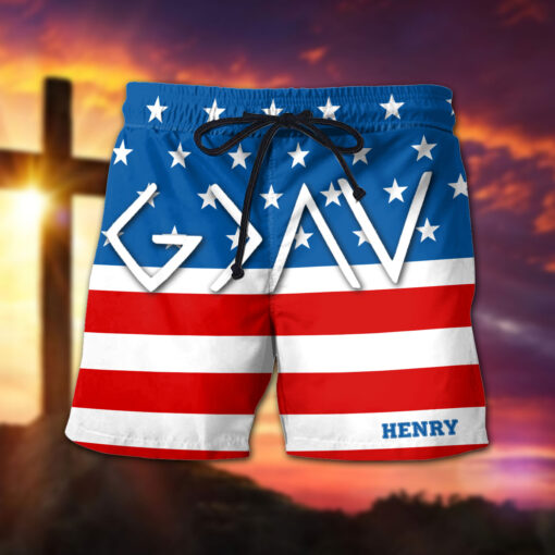 God Is Greater Than The Highs And Lows - Men's Shorts - AGG2642 - Image 3