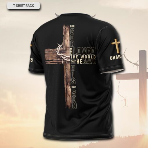 Child Of God Jesus Cross - T-Shirt - Image 2