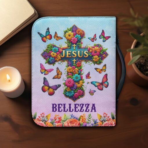 Bible Emergency Numbers Jesus Christ - Bible Cover Size XL - Image 3