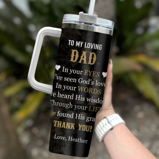 I Took A DNA Test And God Is My Father - Stainless Steel Tumbler 40oz - Image 2
