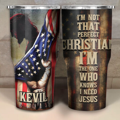 I'm The One Who Know I Need Jesus - Stainless Steel Tumbler 30oz - Image 3