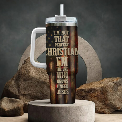 I'm The One Who Know I Need Jesus - Stainless Steel Tumbler 40oz - Image 3