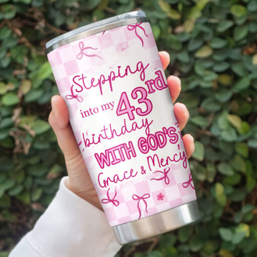 Doing My Best & Letting God Do The Rest - Stainless Steel Tumbler 20oz - Image 2