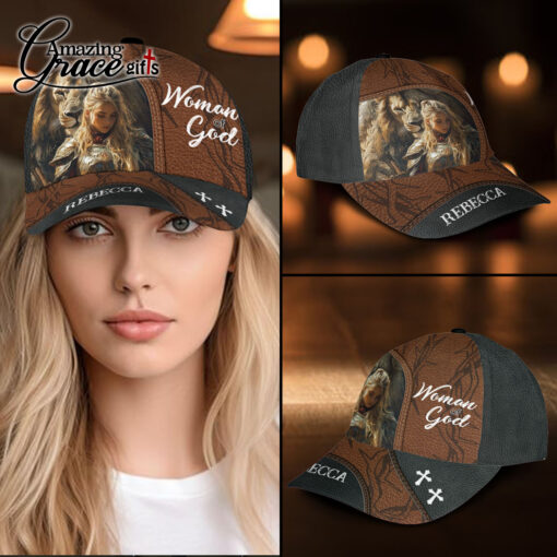 Woman Of God - Classic Cap - Image 3