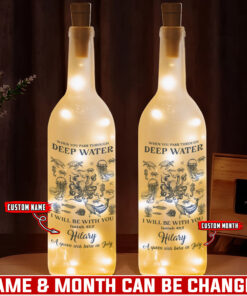 When You Pass Through Deep Water- Bottle Light - AGG2565
