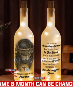 Jesus Amazing Grace- Bottle Light - AGG2570