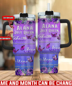 Jesus Faith Love Hope - Stainless Steel Tumbler 40oz