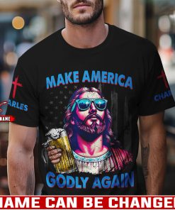 Make America Godly Again Patriotic - T-Shirt