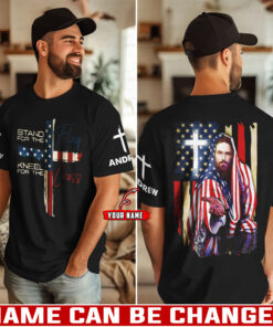 Stand For The Flag Kneel For The Cross - T-Shirt