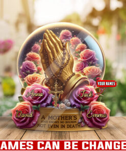 A Mother's Love Knows No Bounds Even In Death Mother's Day - Personalized Acrylic Table Plaque