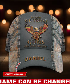 In God We Trust Guns Are Just Backup - Classic Cap