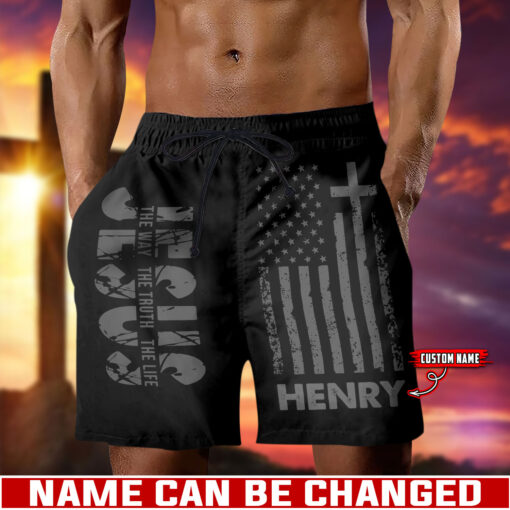 Jesus The Way The Truth The Life - Men's Shorts - AGG2643