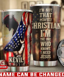 I'm The One Who Know I Need Jesus - Stainless Steel Tumbler 20oz