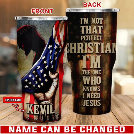 I'm The One Who Know I Need Jesus - Stainless Steel Tumbler 30oz