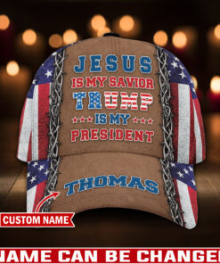 Jesus Is My Savior Trump Is My President - Classic Cap