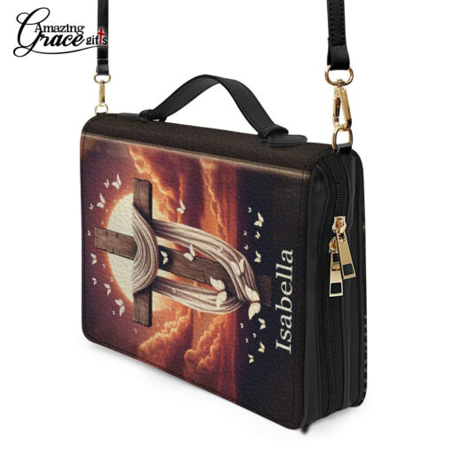 Exchange Old Rugged For The Crown | Personalized Bible Cover - Image 7