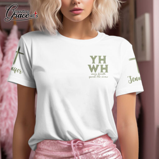 Every Breath Speaks His Name - T-Shirt - Image 5