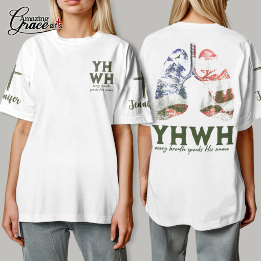 Every Breath Speaks His Name - T-Shirt - Image 2