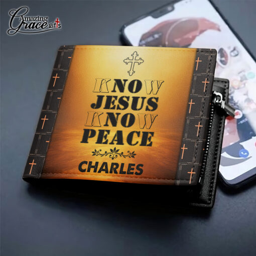 No Jesus No Peace - Man Wallet - AGG2697 - Image 5