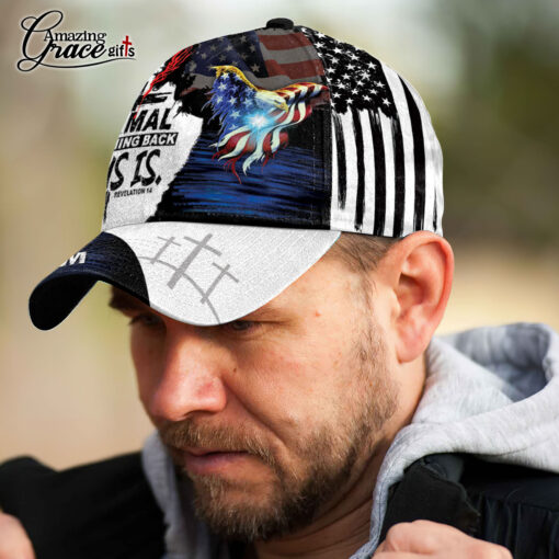 Normal Isn't Coming Back Jesus Is - Classic Cap - Image 2