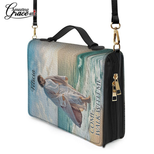 The Lord Is My Rock My Fortress And My Deliverer | Personalized Bible Cover Size L - Image 10