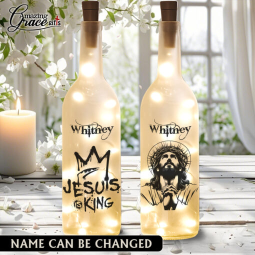 Jesus Is King - Bottle Light - AGG2716