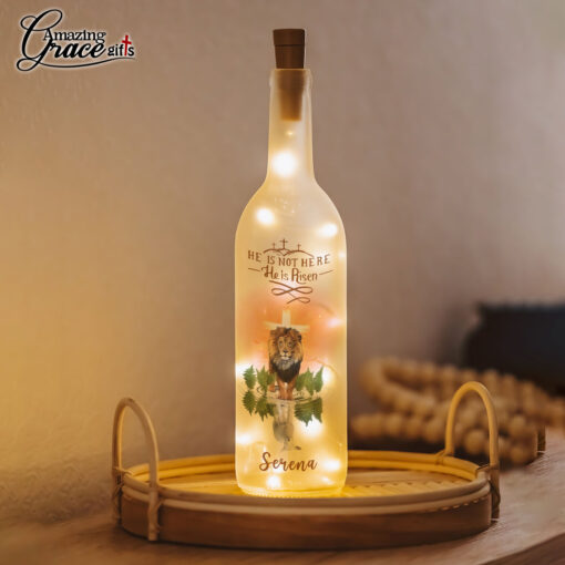 He Is Not Here He Is Risen - Bottle Light - AGG2717 - Image 3
