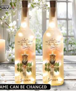 He Is Not Here He Is Risen - Bottle Light - AGG2717