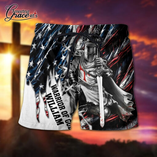 Warrior Of God Christian - Men's Shorts - AGG2726 - Image 3