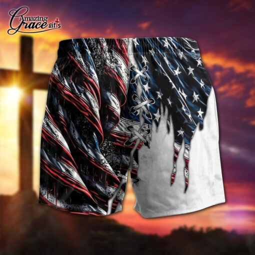 Warrior Of God Christian - Men's Shorts - AGG2726 - Image 4