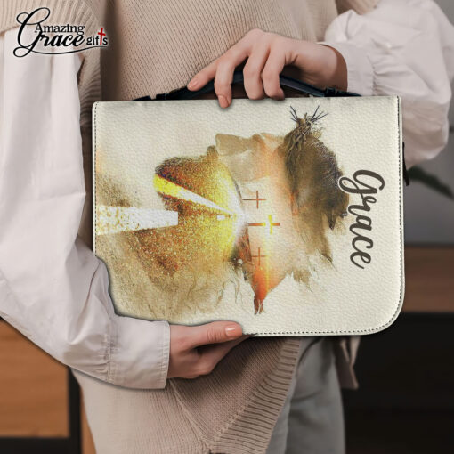Jesus The Way The Truth The Life | Personalized Bible Cover Size 2XL - Image 5