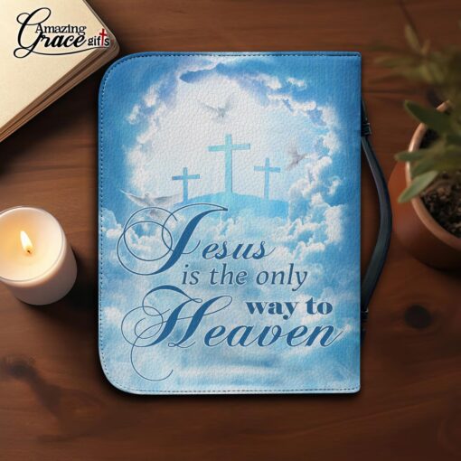 Jesus Is The Only Way To Heaven  - Bible Cover 2XL - Image 4