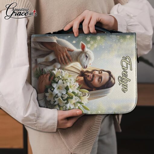 Sheep Jesus He Is Risen - Bible Cover XL - Image 5