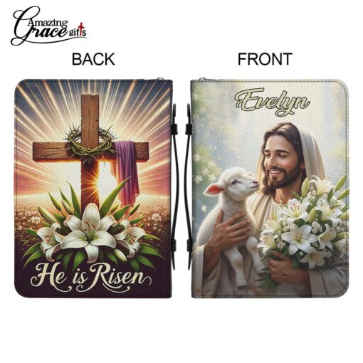 Sheep Jesus He Is Risen - Bible Cover XL - Image 9