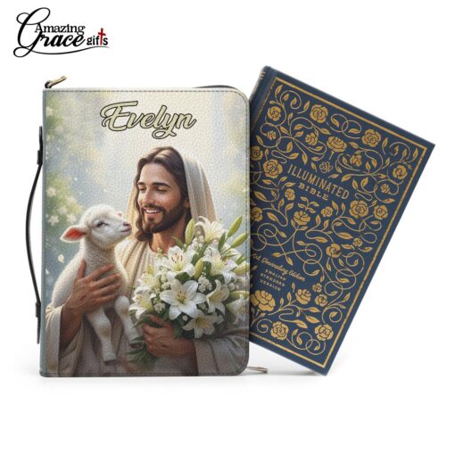 Sheep Jesus He Is Risen - Bible Cover XL - Image 10