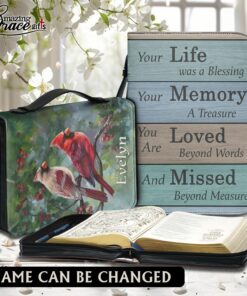 Cardinal Your Life Was A Blessing Jesus - Bible Cover 2XL