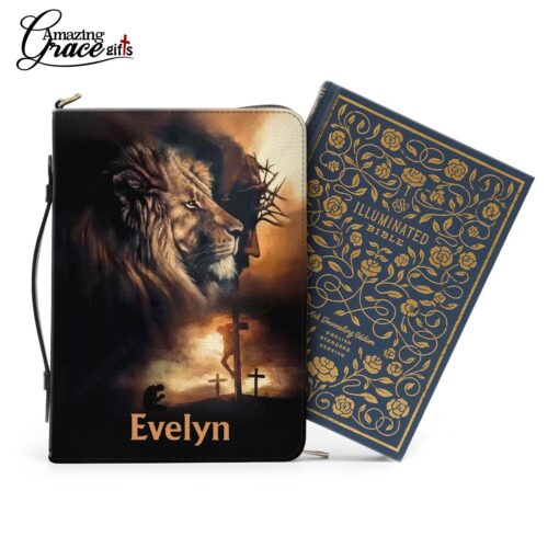 Lion Jesus Born As A Baby Coming Back As A King  - Bible Cover XL - Image 10
