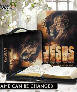 Lion Jesus Born As A Baby Coming Back As A King  - Bible Cover 2XL