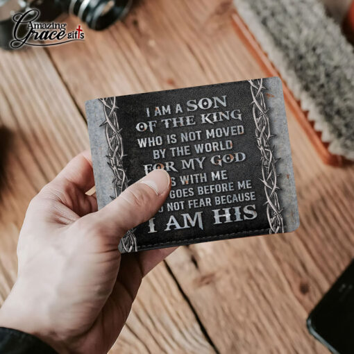 Lion Warrior Man Of God I Am His Jesus - Man Wallet - AGG2758 - Image 2