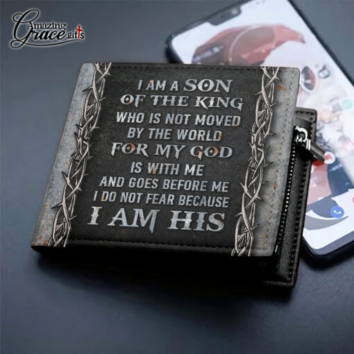 Lion Warrior Man Of God I Am His Jesus - Man Wallet - AGG2758 - Image 5
