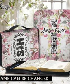 Flowers You Are His Masterpiece Jesus Christ - Bible Cover 2XL