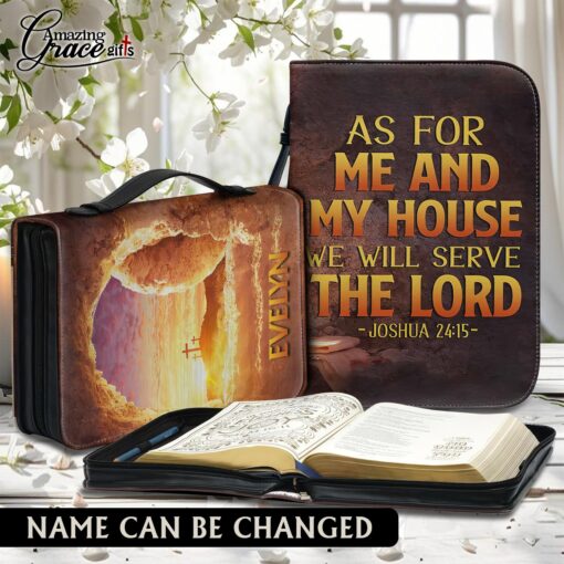 As For Me And For My House We Will Serve The Lord - Bible Cover 2XL