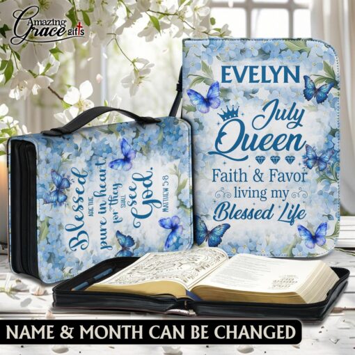 Blessed Are The Pure In The Heart For They Shall See God - Bible Cover 2XL